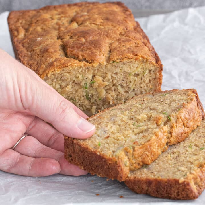 Homestyle Zucchini Banana Bread Whole Wheat Quick Bread