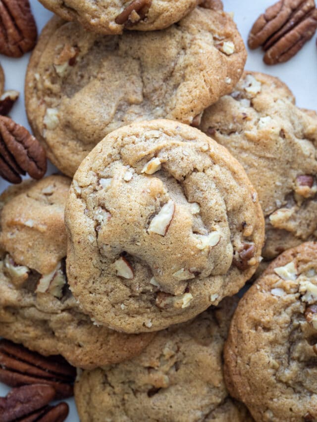 Cookie Recipe Brown Butter Pecan A Red Spatula