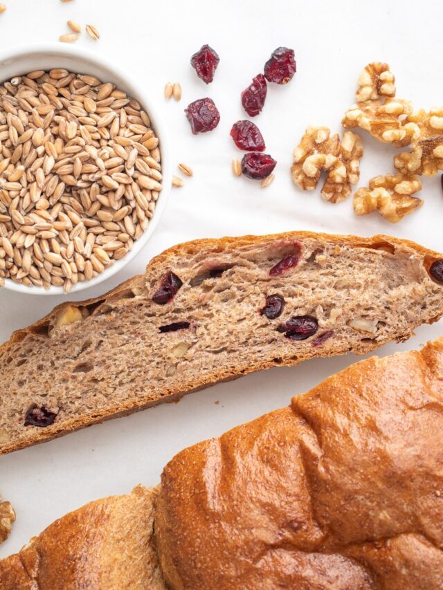 Cranberry Walnut Whole Wheat Bread