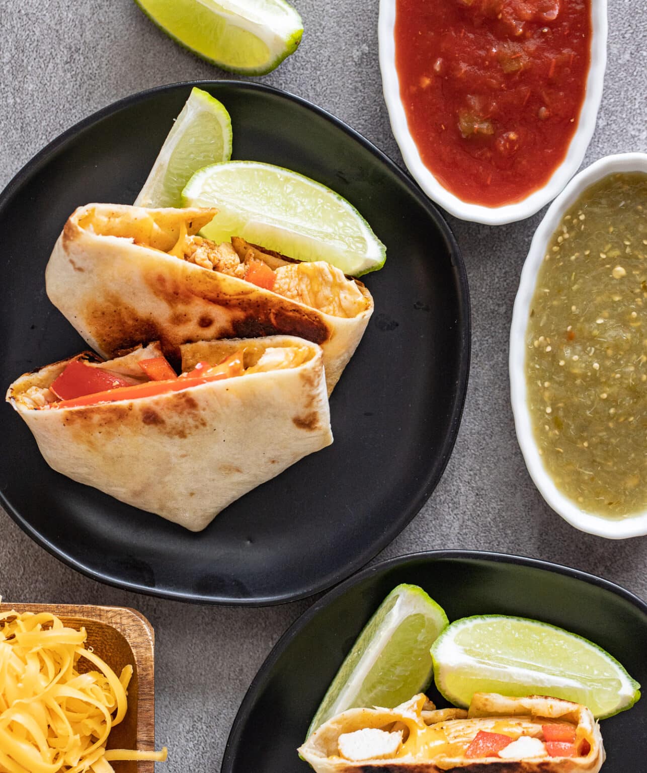 Chicken Fajita Crunchwrap Recipe A Red Spatula