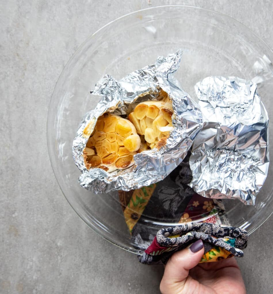 Easy Roasted Garlic Labneh A Red Spatula