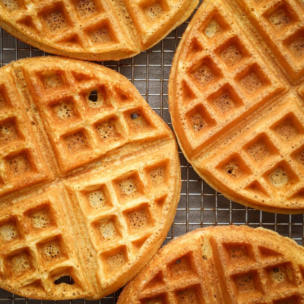 Crispy Whole Wheat Waffles A Red Spatula