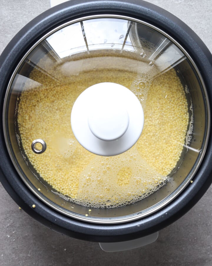 How To Cook Millet In A Rice Cooker A Red Spatula