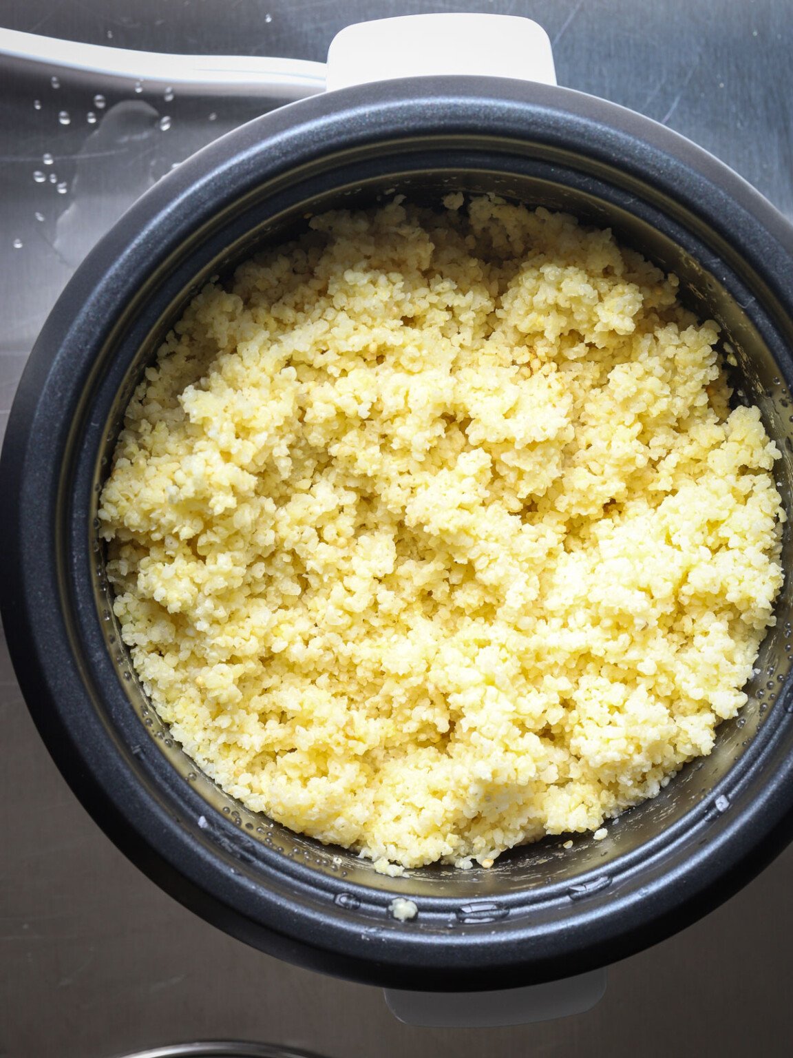 How To Cook Millet In A Rice Cooker A Red Spatula