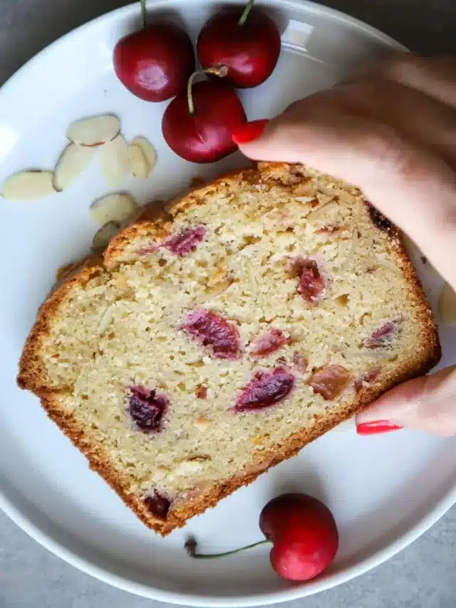 Cherry Recipe- Cherry Almond Bread
