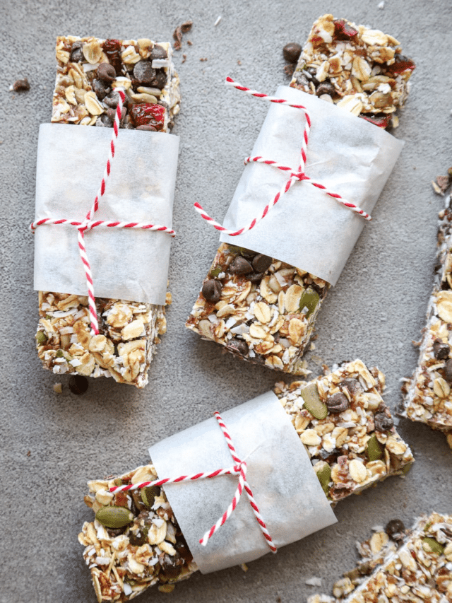 Healthy Granola Bar Recipe