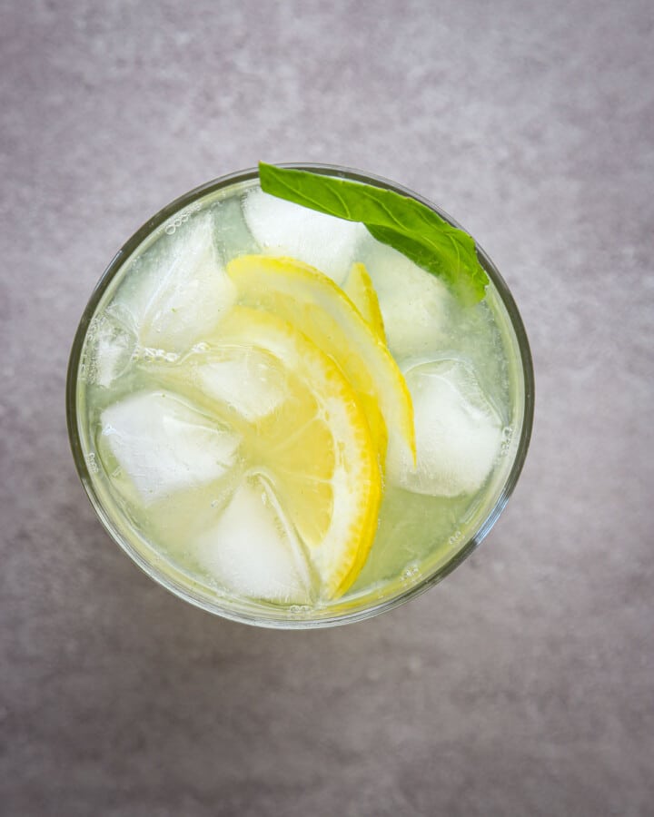 Basil Lemonade Recipe - A Red Spatula