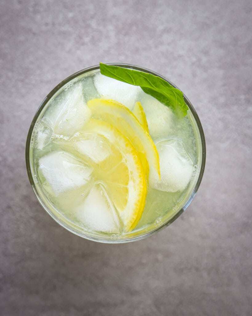 Basil Lemonade Recipe - A Red Spatula