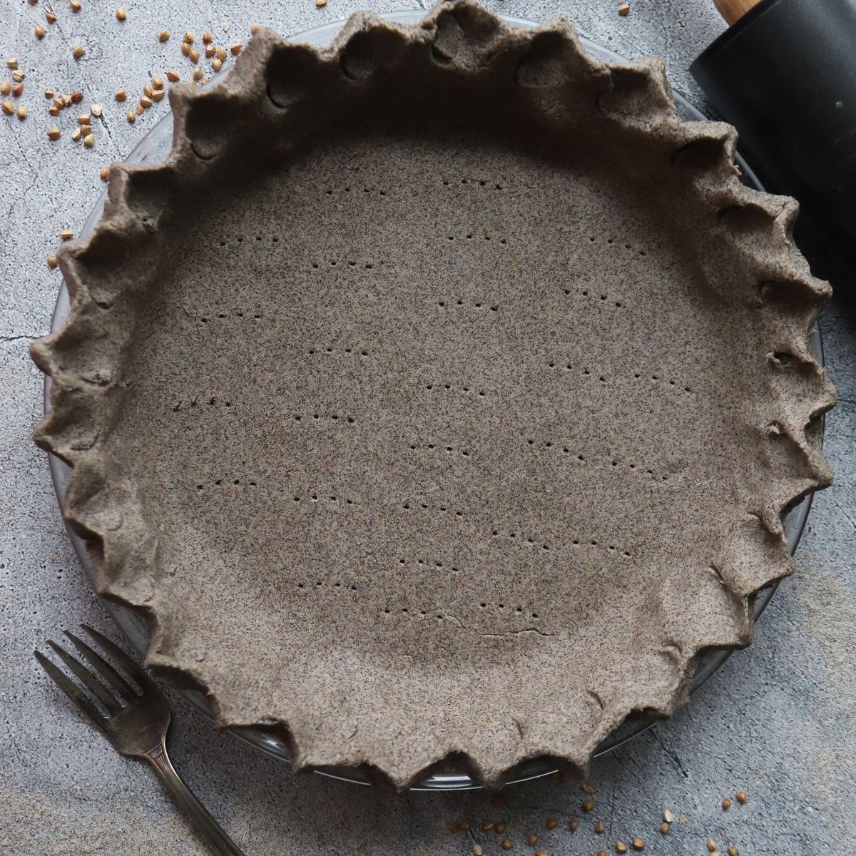 Flaky Buckwheat Pie Crust Recipe A Red Spatula