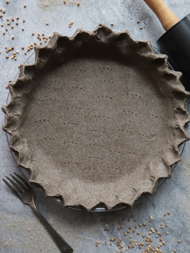 Gluten-Free Buckwheat Pie Crust Recipe