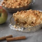 Apple pie made with tapioca.