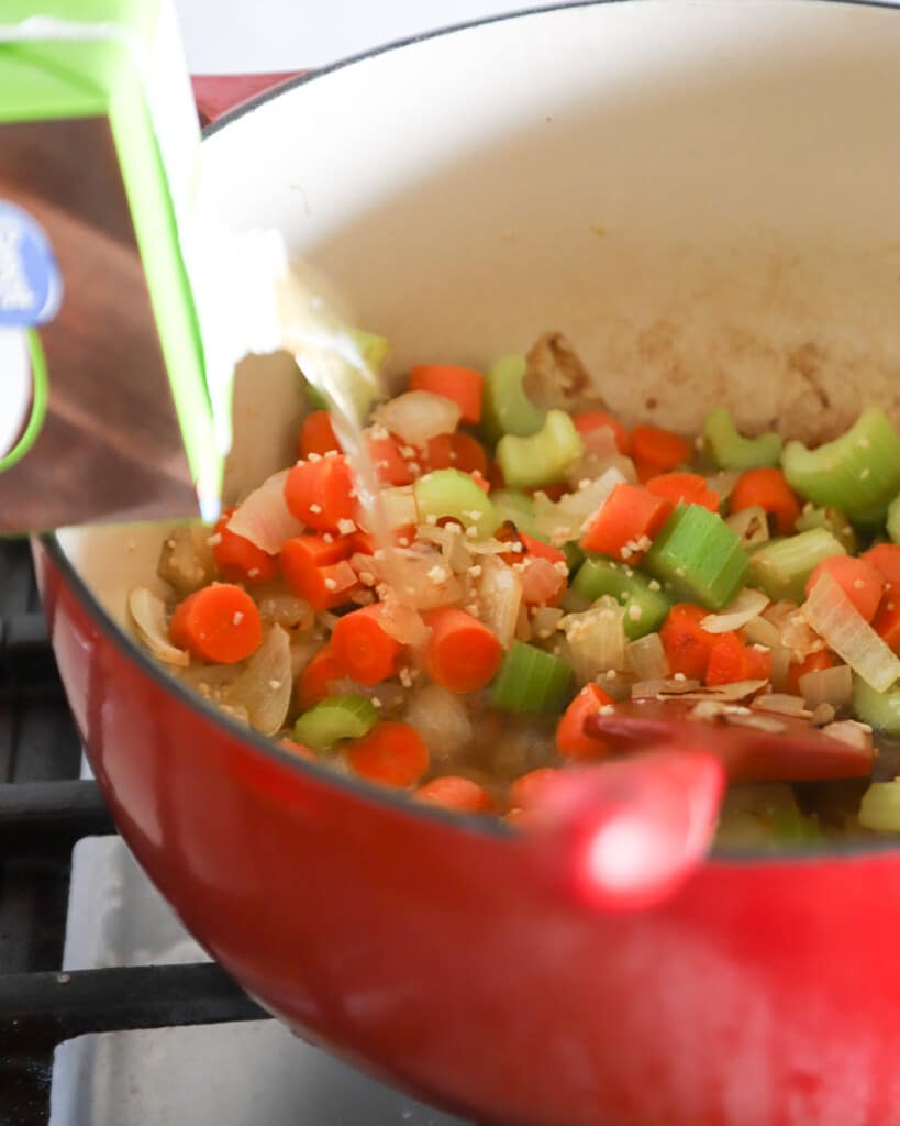 One-Pot Lentil and Spinach Soup - A Red Spatula