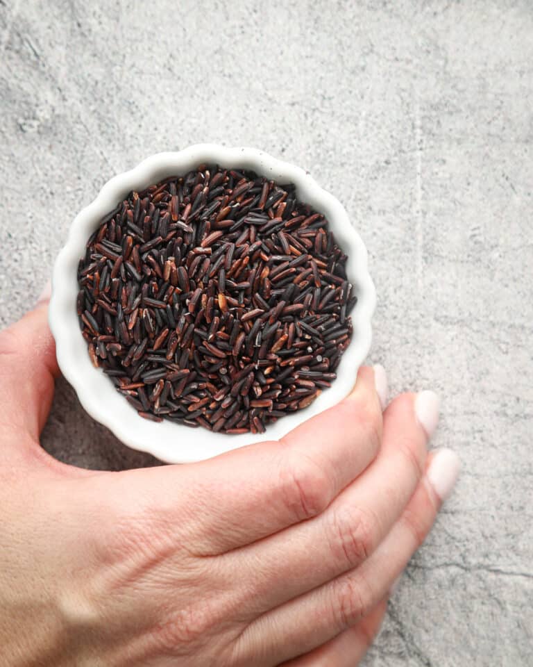 Easy Instant Pot Black Rice (Forbidden Rice) Recipe - A Red Spatula