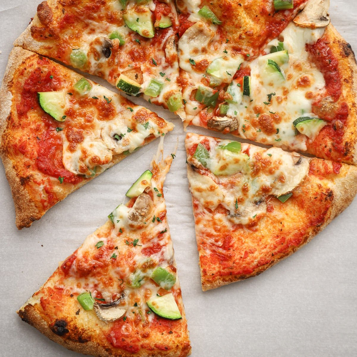 Crispy Cornmeal Pizza Dough Recipe A Red Spatula