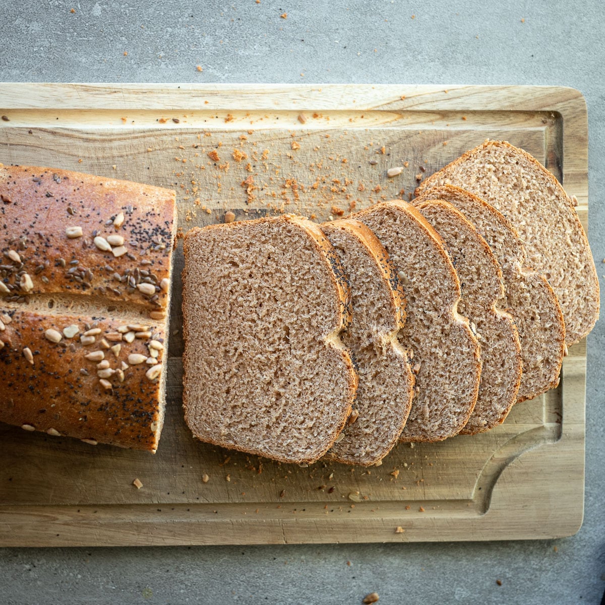 Soft Sprouted Sandwich Bread Recipe - A Red Spatula